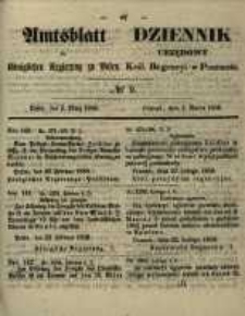 Amtsblatt der K&ouml;niglichen Regierung zu Posen. 1858.03.02 Nro.9
