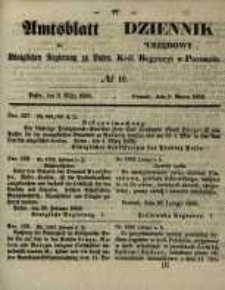 Amtsblatt der K&ouml;niglichen Regierung zu Posen. 1858.03.09 Nro.10