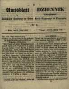 Amtsblatt der K&ouml;niglichen Regierung zu Posen. 1858.03.16 Nro.11