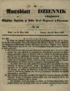 Amtsblatt der K&ouml;niglichen Regierung zu Posen. 1858.03.30 Nro.13