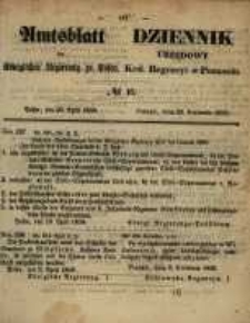 Amtsblatt der Königlichen Regierung zu Posen. 1858.04.20 Nro.16