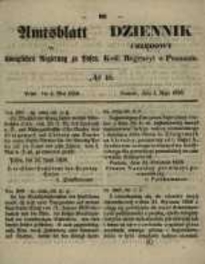 Amtsblatt der K&ouml;niglichen Regierung zu Posen. 1858.05.04 Nro.18