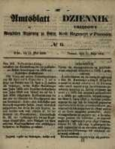 Amtsblatt der K&ouml;niglichen Regierung zu Posen. 1858.05.11 Nro.19