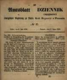 Amtsblatt der Königlichen Regierung zu Posen. 1858.07.06 Nro.27