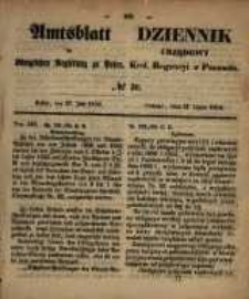 Amtsblatt der K&ouml;niglichen Regierung zu Posen. 1858.07.27 Nro.30