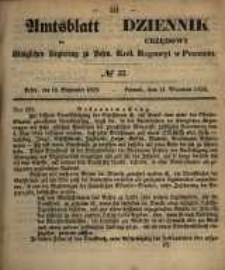Amtsblatt der K&ouml;niglichen Regierung zu Posen. 1858.09.17 Nro.37
