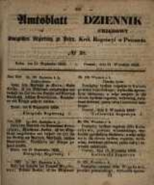 Amtsblatt der K&ouml;niglichen Regierung zu Posen. 1858.09.21 Nro.38