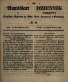 Amtsblatt der K&ouml;niglichen Regierung zu Posen. 1858.09.28 Nro.39