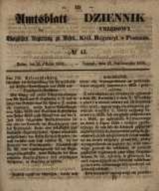 Amtsblatt der K&ouml;niglichen Regierung zu Posen. 1858.10.26 Nro.43