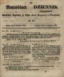 Amtsblatt der Königlichen Regierung zu Posen. 1858.11.02 Nro.44