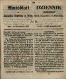 Amtsblatt der K&ouml;niglichen Regierung zu Posen. 1858.11.23 Nro.47