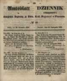 Amtsblatt der K&ouml;niglichen Regierung zu Posen. 1858.11.30 Nro.48