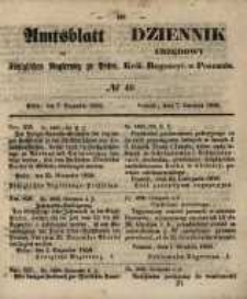 Amtsblatt der K&ouml;niglichen Regierung zu Posen. 1858.12.07 Nro.49