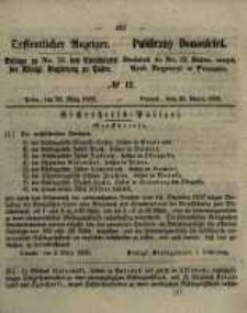 Oeffentlicher Anzeiger. 1858.03.23 Nro.12