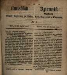 Amtsblatt der K&ouml;niglichen Regierung zu Posen. 1859.01.25 Nro.4