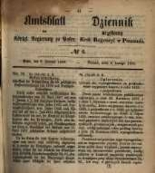 Amtsblatt der K&ouml;niglichen Regierung zu Posen. 1859.02.08 Nro.6