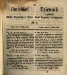 Amtsblatt der Königlichen Regierung zu Posen. 1859.03.22 Nro.12