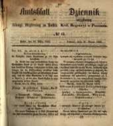 Amtsblatt der K&ouml;niglichen Regierung zu Posen. 1859.03.29 Nro.13