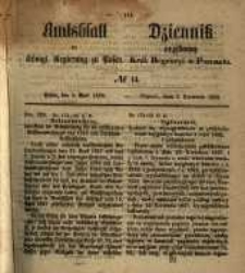 Amtsblatt der K&ouml;niglichen Regierung zu Posen. 1859.04.05 Nro.14