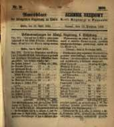 Amtsblatt der K&ouml;niglichen Regierung zu Posen. 1859.04.19 Nro.16