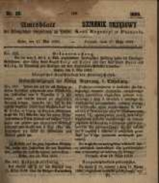 Amtsblatt der K&ouml;niglichen Regierung zu Posen. 1859.05.17 Nro.20