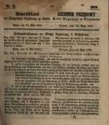 Amtsblatt der Königlichen Regierung zu Posen. 1859.05.24 Nro.21