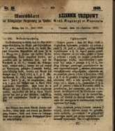 Amtsblatt der K&ouml;niglichen Regierung zu Posen. 1859.06.21 Nro.25
