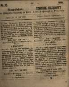 Amtsblatt der K&ouml;niglichen Regierung zu Posen. 1859.07.12 Nro.28