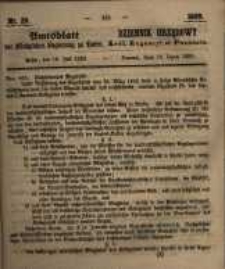 Amtsblatt der Königlichen Regierung zu Posen. 1859.07.19 Nro.29