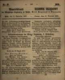 Amtsblatt der K&ouml;niglichen Regierung zu Posen. 1859.09.13 Nro.37