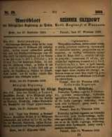 Amtsblatt der K&ouml;niglichen Regierung zu Posen. 1859.09.27 Nro.39