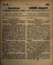 Amtsblatt der K&ouml;niglichen Regierung zu Posen. 1859.10.18 Nro.42