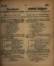 Amtsblatt der K&ouml;niglichen Regierung zu Posen. 1859.10.25 Nro.43