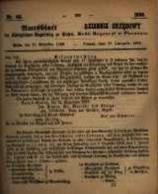 Amtsblatt der K&ouml;niglichen Regierung zu Posen. 1859.11.29 Nro.48