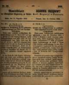 Amtsblatt der K&ouml;niglichen Regierung zu Posen. 1859.12.13 Nro.50