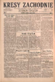 Kresy Zachodnie: pismo poświęcone obronie interes&oacute;w narodowych na zachodnich ziemiach Polski 1929.01.05 R.7 Nr3