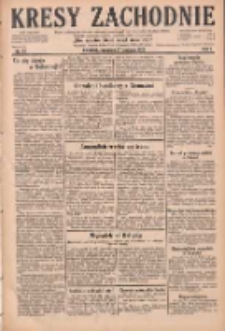 Kresy Zachodnie: pismo poświęcone obronie interes&oacute;w narodowych na zachodnich ziemiach Polski 1929.01.17 R.7 Nr13