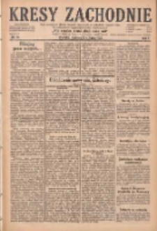 Kresy Zachodnie: pismo poświęcone obronie interes&oacute;w narodowych na zachodnich ziemiach Polski 1929.01.20 R.7 Nr16