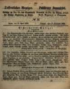 Oeffentlicher Anzeiger. 1858.04.13 Nro.15