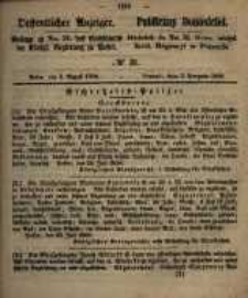 Oeffentlicher Anzeiger. 1858.08.03 Nro.31
