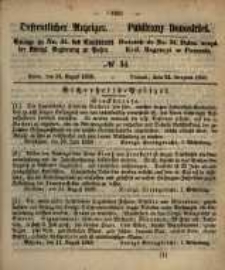 Oeffentlicher Anzeiger. 1858.08.24 Nro.34