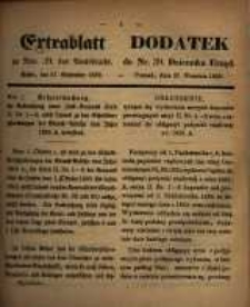 Centralblatt zu Nro. 39. des Amtsblatts. Posen, den 27. September 1859.