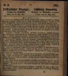 Oeffentlicher Anzeiger. 1860.05.22 Nro.21