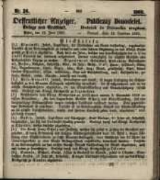 Oeffentlicher Anzeiger. 1860.06.12 Nro.24