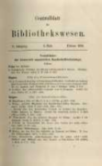 Centralblatt für Bibliothekswesen. 1888.02 Jg.5 heft 2