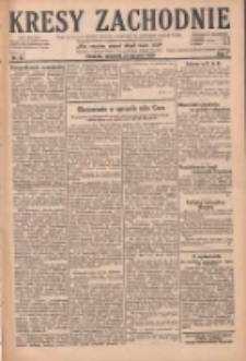 Kresy Zachodnie: pismo poświęcone obronie interes&oacute;w narodowych na zachodnich ziemiach Polski 1929.01.31 R.7 Nr25