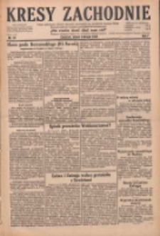 Kresy Zachodnie: pismo poświęcone obronie interes&oacute;w narodowych na zachodnich ziemiach Polski 1929.02.08 R.7 Nr31