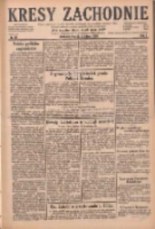 Kresy Zachodnie: pismo poświęcone obronie interesów narodowych na zachodnich ziemiach Polski 1929.02.19 R.7 Nr40