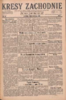 Kresy Zachodnie: pismo poświęcone obronie interes&oacute;w narodowych na zachodnich ziemiach Polski 1929.02.22 R.7 Nr43