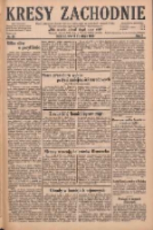 Kresy Zachodnie: pismo poświęcone obronie interes&oacute;w narodowych na zachodnich ziemiach Polski 1929.02.26 R.7 Nr46